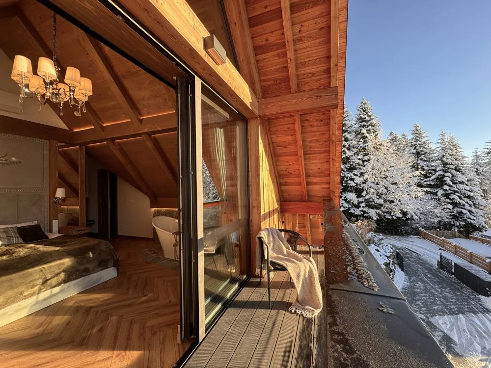 pokój dwuosobowy z wanna i widokiem Bajeczny widok NR 3