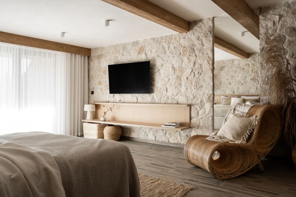 Pokój trzyosobowy z tarasem Wabi Sabi NR 6